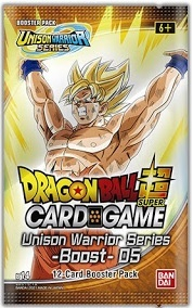 DragonBall Super Card Game - Unison Warrior Series Set 5 Cross Spirits B14 Booster Pack (12 Cards)