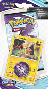 Pokemon Sword and Shield Chilling Reign: Checklane Blister Morpeko