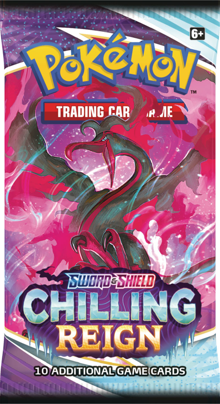 Pokemon Chilling Reign: Booster Pack (10 Cards) Pokemon Chilling Reign: Booster Pack (10 Cards)