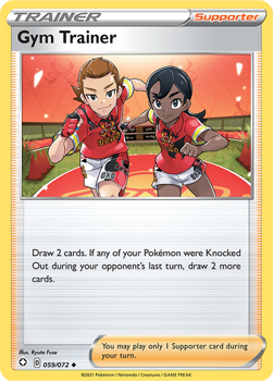Gym Trainer : SHINING FATES - 59/072 - Pokemon Single Card