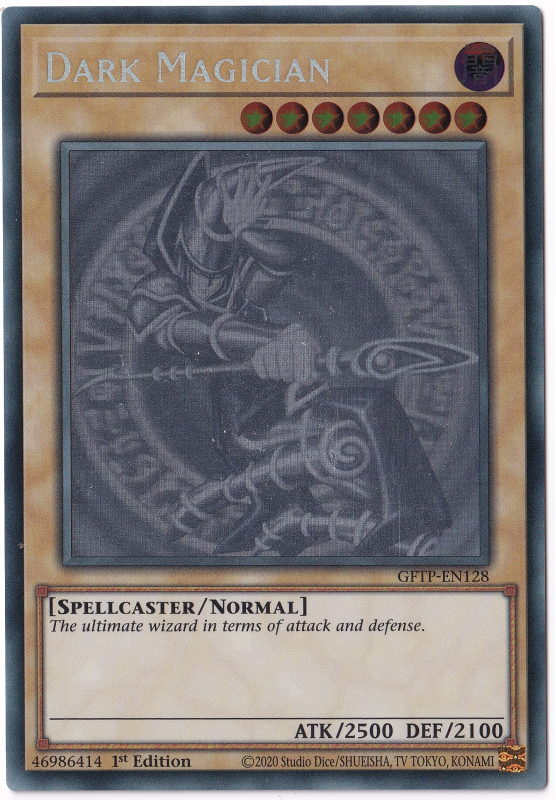 Dark Magician (Ghost Rare) - GFTP-EN128 - Yu-Gi-Oh! Single Card