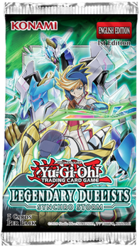 Yu-Gi-Oh! Sealed Booster PACK Legendary Duelists 8 - Synchro Storm (1st Edition)