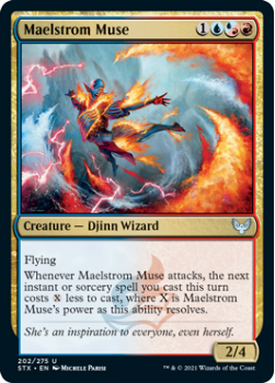 Maelstrom Muse - STRIXHAVEN: SCHOOL OF MAGES - 202/275 - Magic the Gathering Single Card