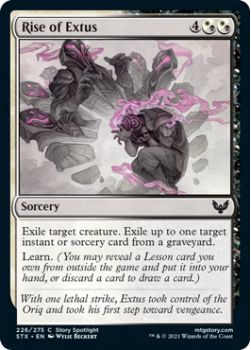 Rise of Extus - STRIXHAVEN: SCHOOL OF MAGES - 226/275 - Magic the Gathering Single Card