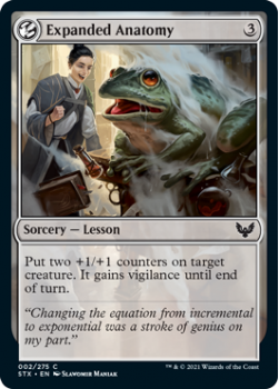 Expanded Anatomy - STRIXHAVEN: SCHOOL OF MAGES - 002/275 - Magic the Gathering Single Card