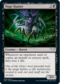 Mage Hunter - STRIXHAVEN: SCHOOL OF MAGES - 076/275 - Magic the Gathering Single Card