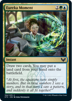 Eureka Moment - STRIXHAVEN: SCHOOL OF MAGES - 184/275 - Magic the Gathering Single Card