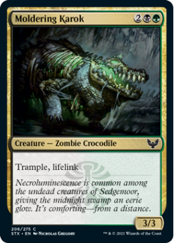 Moldering Karok - STRIXHAVEN: SCHOOL OF MAGES - 206/275 - Magic the Gathering Single Card