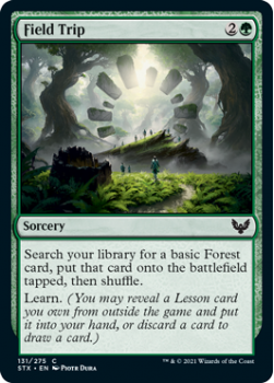 Field Trip - STRIXHAVEN: SCHOOL OF MAGES - 131/275 - Magic the Gathering Single Card