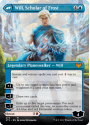 Rowan, Scholar of Sparks // Will, Scholar of Frost (BORDERLESS) - STRIXHAVEN: SCHOOL OF MAGES - 278 - Magic the Gathering Single Card - Image 2