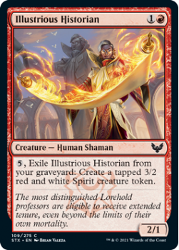 Illustrious Historian - STRIXHAVEN: SCHOOL OF MAGES - 109/275 - Magic the Gathering Single Card