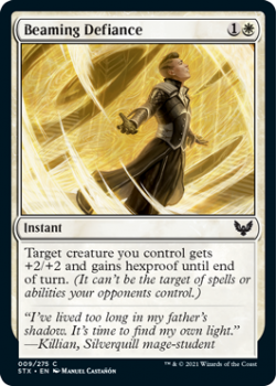 Beaming Defiance - STRIXHAVEN: SCHOOL OF MAGES - 009/275 - Magic the Gathering Single Card