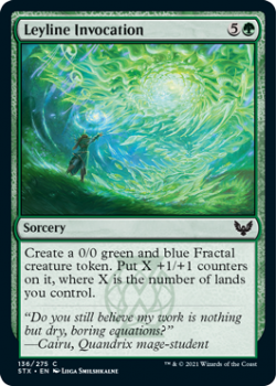 Leyline Invocation - STRIXHAVEN: SCHOOL OF MAGES - 136/275 - Magic the Gathering Single Card