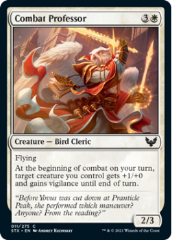 Combat Professor - STRIXHAVEN: SCHOOL OF MAGES - 011/275 - Magic the Gathering Single Card