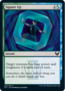Square Up - STRIXHAVEN: SCHOOL OF MAGES - 238/275 - Magic the Gathering Single Card