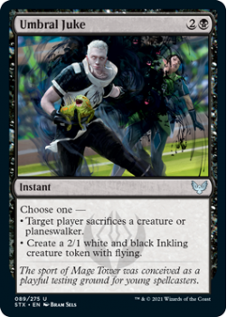 Umbral Juke - STRIXHAVEN: SCHOOL OF MAGES - 089/275 - Magic the Gathering Single Card