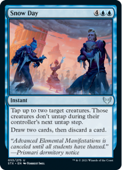 Snow Day - STRIXHAVEN: SCHOOL OF MAGES - 053/275 - Magic the Gathering Single Card