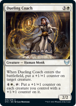 Dueling Coach - STRIXHAVEN: SCHOOL OF MAGES - 015/275 - Magic the Gathering Single Card