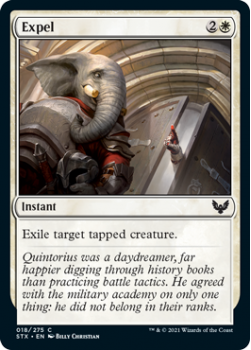Expel - STRIXHAVEN: SCHOOL OF MAGES - 018/275 - Magic the Gathering Single Card