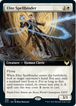Elite Spellbinder (BORDERLESS) - STRIXHAVEN: SCHOOL OF MAGES - 289 - Magic the Gathering Single Card