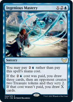 Ingenious Mastery - STRIXHAVEN: SCHOOL OF MAGES - 044/275 - Magic the Gathering Single Card