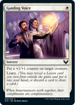 Guiding Voice - STRIXHAVEN: SCHOOL OF MAGES - 019/275 - Magic the Gathering Single Card