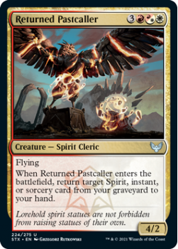 Returned Pastcaller - STRIXHAVEN: SCHOOL OF MAGES - 224/275 - Magic the Gathering Single Card