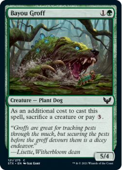 Bayou Groff - STRIXHAVEN: SCHOOL OF MAGES - 121/275 - Magic the Gathering Single Card