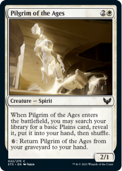 Pilgrim of the Ages - STRIXHAVEN: SCHOOL OF MAGES - 022/275 - Magic the Gathering Single Card