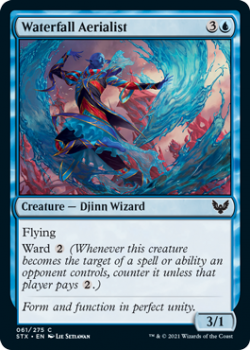 Waterfall Aerialist - STRIXHAVEN: SCHOOL OF MAGES - 061/275 - Magic the Gathering Single Card