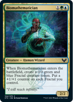 Biomathematician - STRIXHAVEN: SCHOOL OF MAGES - 164/275 - Magic the Gathering Single Card