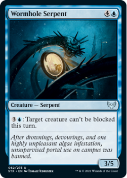 Wormhole Serpent - STRIXHAVEN: SCHOOL OF MAGES - 062/275 - Magic the Gathering Single Card