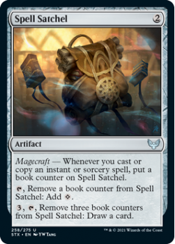 Spell Satchel - STRIXHAVEN: SCHOOL OF MAGES - 258/275 - Magic the Gathering Single Card