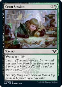 Cram Session - STRIXHAVEN: SCHOOL OF MAGES - 170/275 - Magic the Gathering Single Card