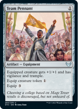 Team Pennant - STRIXHAVEN: SCHOOL OF MAGES - 260/275 - Magic the Gathering Single Card