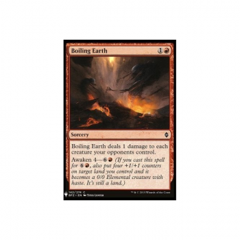 Boiling Earth : MYSTERY BOOSTER 915 - Magic the Gathering Single Card