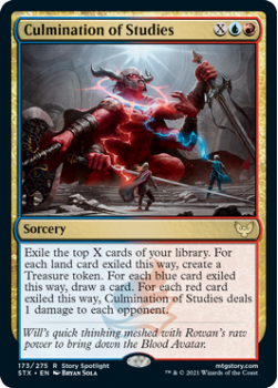 Culmination of Studies - STRIXHAVEN: SCHOOL OF MAGES - 173/275 - Magic the Gathering Single Card