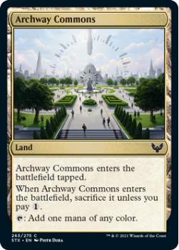 Archway Commons - STRIXHAVEN: SCHOOL OF MAGES - 263/275 - Magic the Gathering Single Card