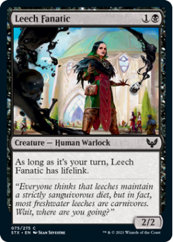 Leech Fanatic - STRIXHAVEN: SCHOOL OF MAGES - 075/275 - Magic the Gathering Single Card