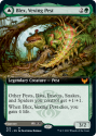 Blex, Vexing Pest // Search for Blex (BORDERLESS) (FOIL) - STRIXHAVEN: SCHOOL OF MAGES - 322 - Magic the Gathering Single Card