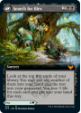 Blex, Vexing Pest // Search for Blex (BORDERLESS) (FOIL) - STRIXHAVEN: SCHOOL OF MAGES - 322 - Magic the Gathering Single Card - Image 2