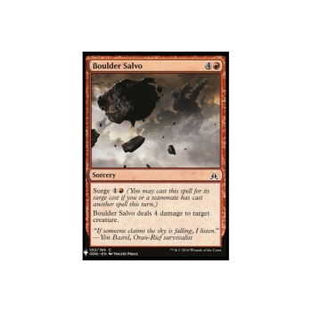 Boulder Salvo : MYSTERY BOOSTER 920 - Magic the Gathering Single Card