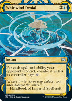 Whirlwind Denial - STRIXHAVEN MYSTICAL ARCHIVE - 023 - Magic the Gathering Single Card