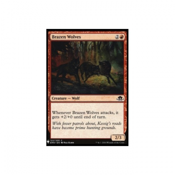 Brazen Wolves : MYSTERY BOOSTER 922 - Magic the Gathering Single Card