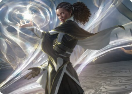 Clever Lumimancer Art Card - STRIXHAVEN ART SERIES - 002/081 - Magic the Gathering Single Card