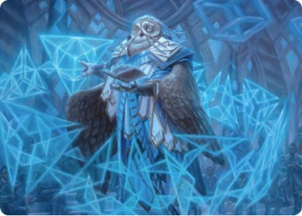 Imbraham, Dean of Theory Art Card - STRIXHAVEN ART SERIES - 052/081 - Magic the Gathering Single Card