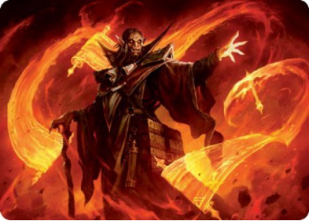 Plargg, Dean of Chaos Art Card - STRIXHAVEN ART SERIES - 053/081 - Magic the Gathering Single Card