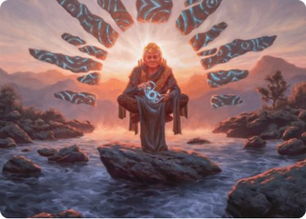 Jadzi, Oracle of Arcavios Art Card - STRIXHAVEN ART SERIES - 028/081 - Magic the Gathering Single Card