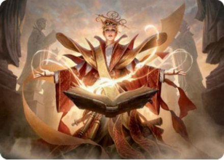 Augusta, Dean of Order Art Card - STRIXHAVEN ART SERIES - 054/081 - Magic the Gathering Single Card