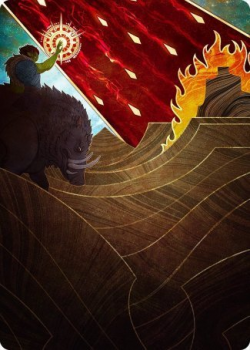 Stone Rain Art Card - STRIXHAVEN ART SERIES - 077/081 - Magic the Gathering Single Card
